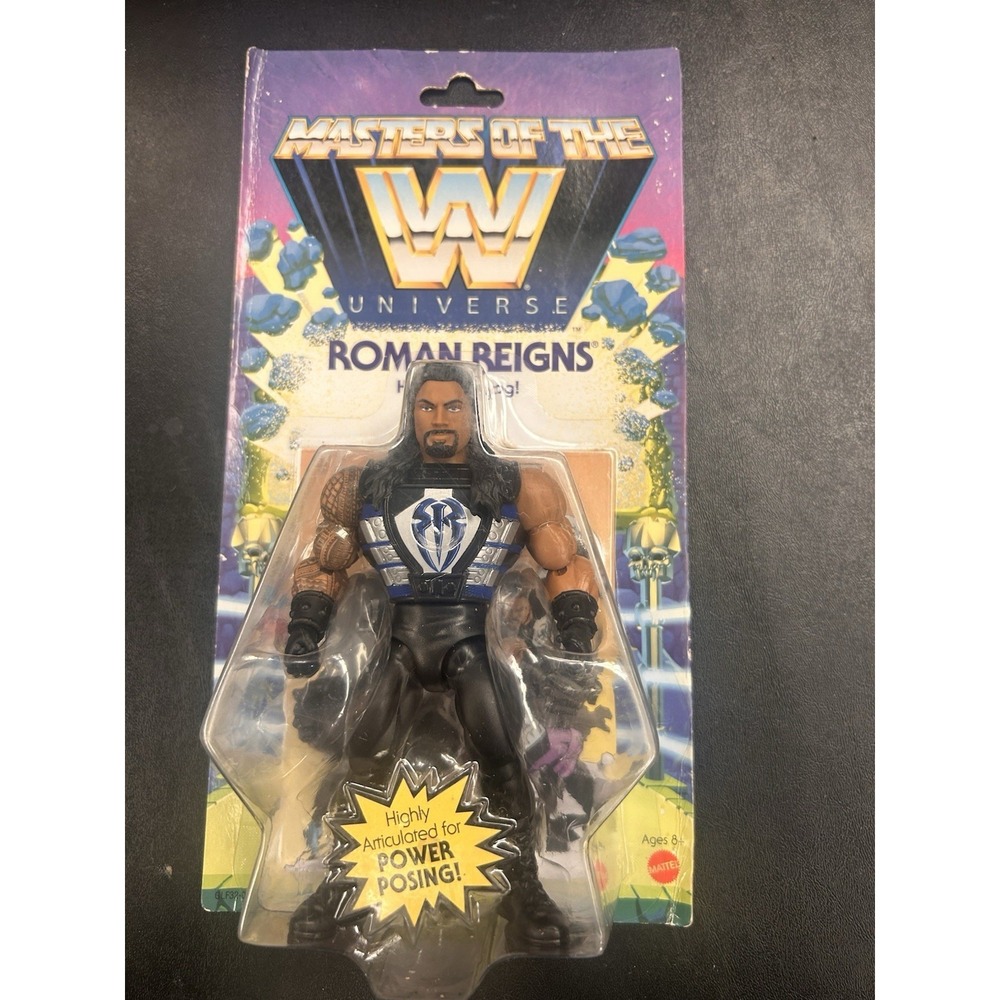 Masters of the WWE Universe Roman Reigns Action Figure 2019 Mattel New Sealed